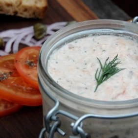 Hot Smoked Salmon Spread